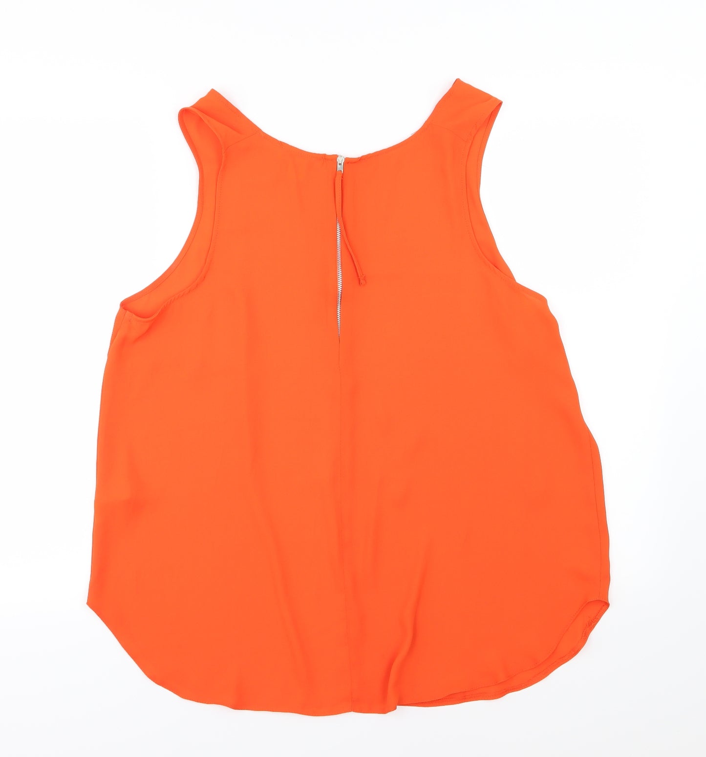 Primark Womens Orange  Chiffon Basic Blouse Size 20