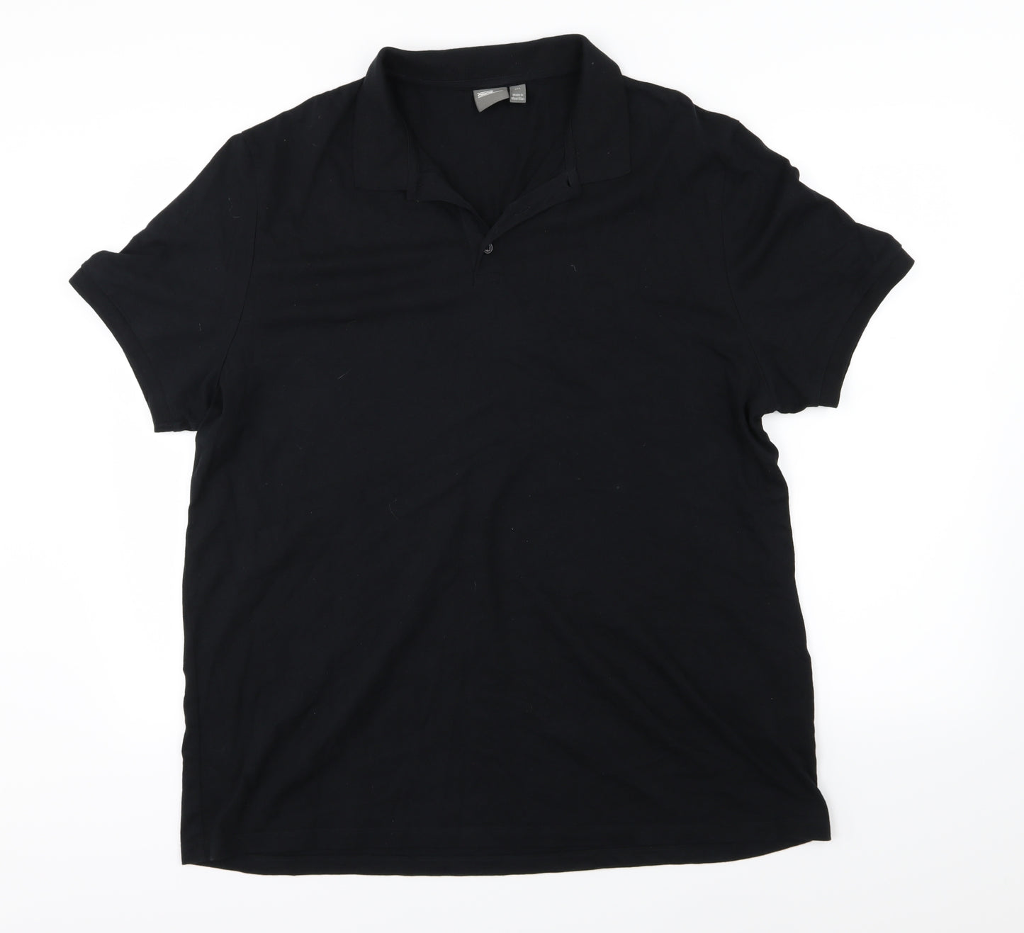 ASOS Mens Black    Polo Size 2XL