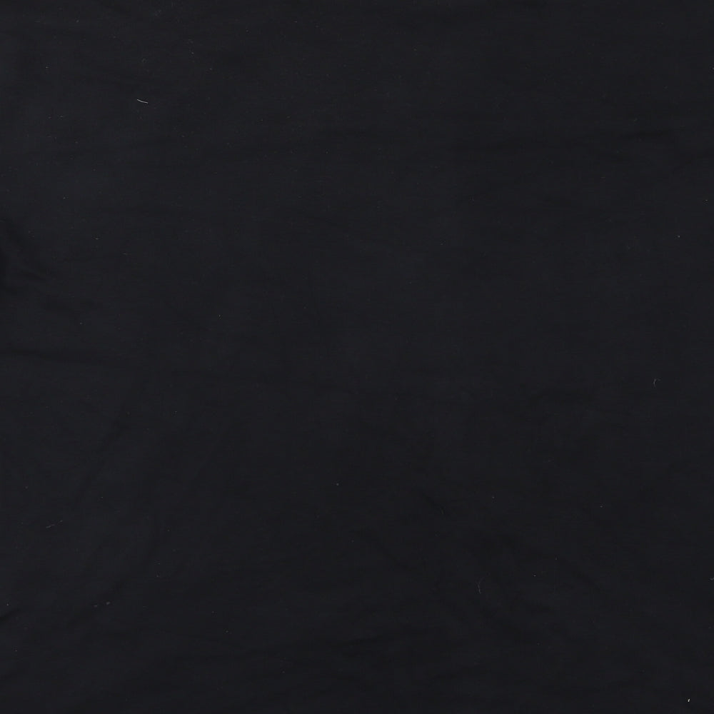 Topman Mens Black  Jersey  T-Shirt Size 2XL