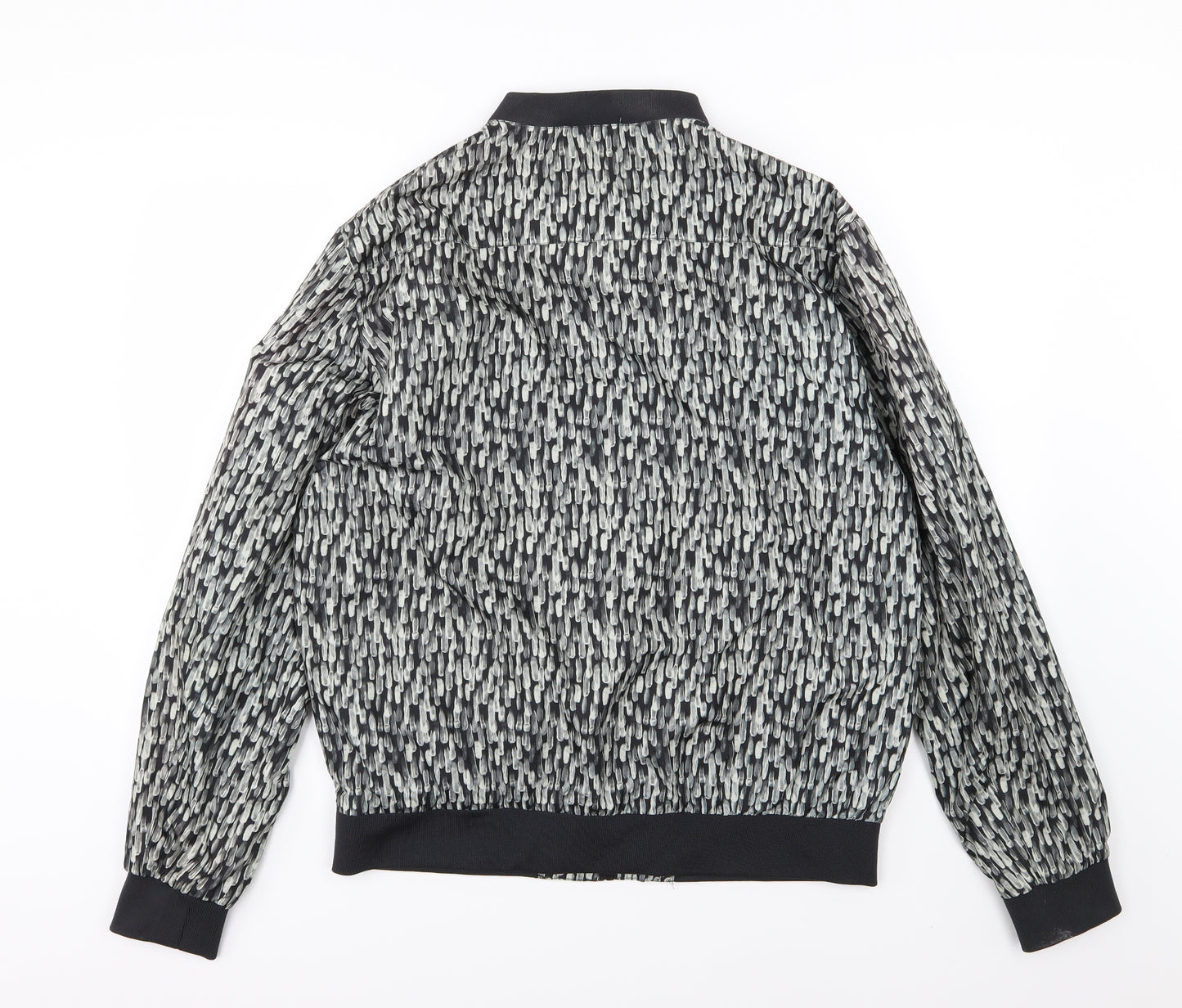 Topman Mens Black   Jacket  Size 2XL