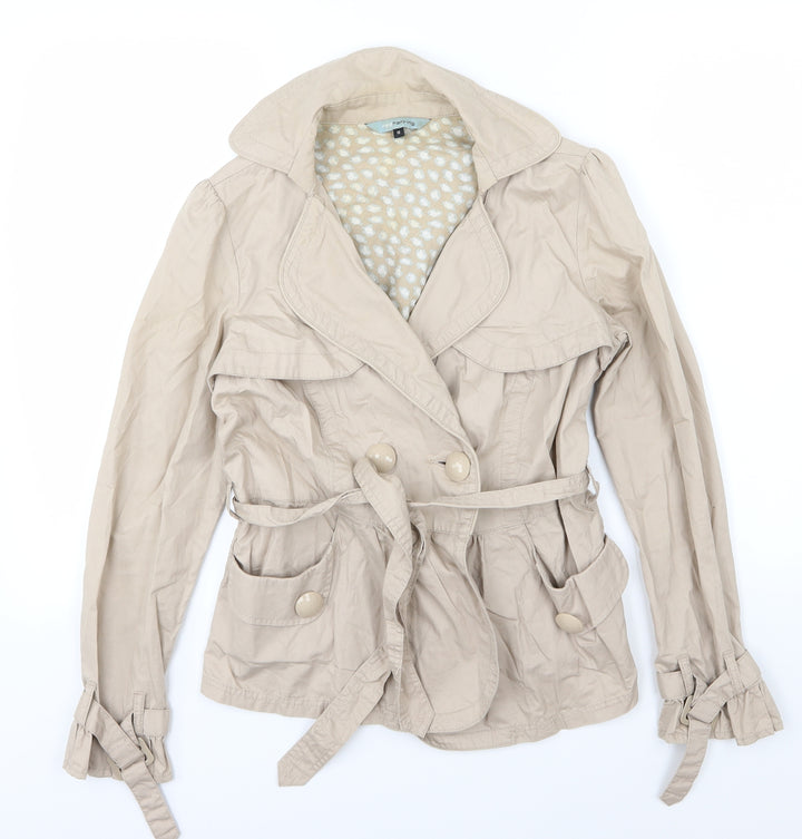 Red Herring Womens Beige   Jacket  Size 10