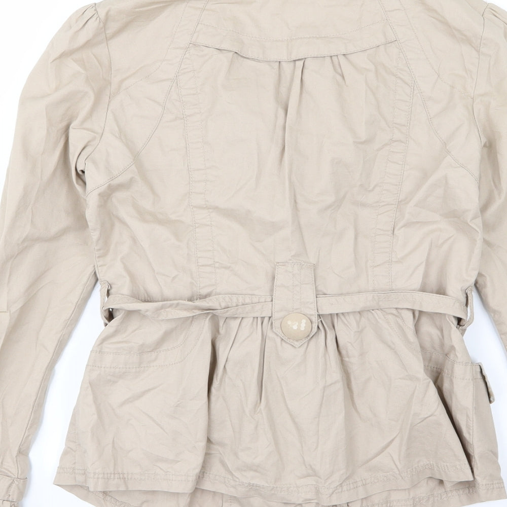 Red Herring Womens Beige   Jacket  Size 10