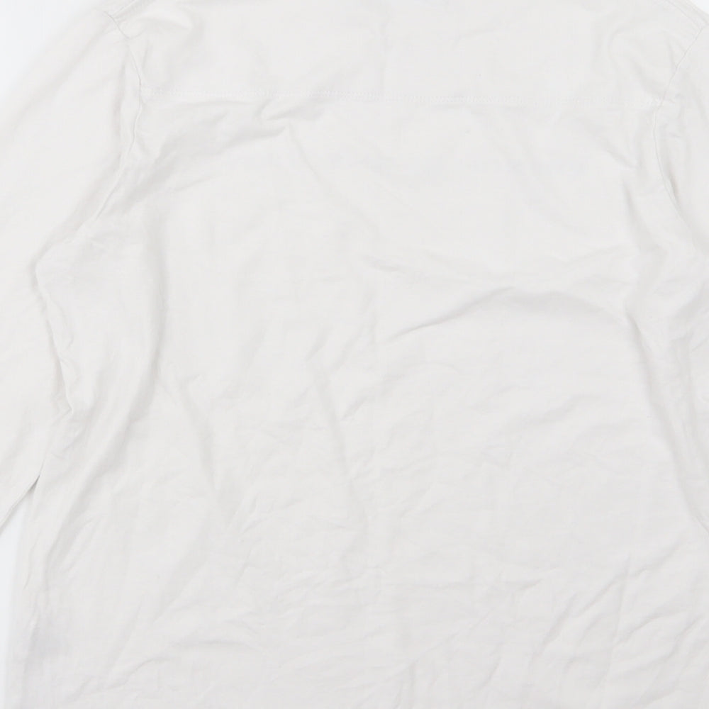 French Connection Boys White  Jersey Basic T-Shirt Size 13-14 Years