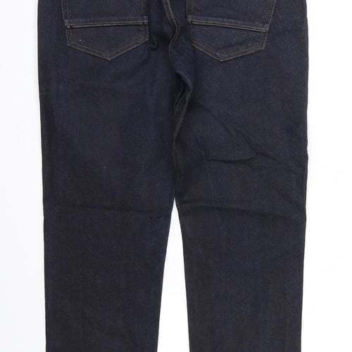 NEXT Mens Blue  Denim Straight Jeans Size 32 L31 in