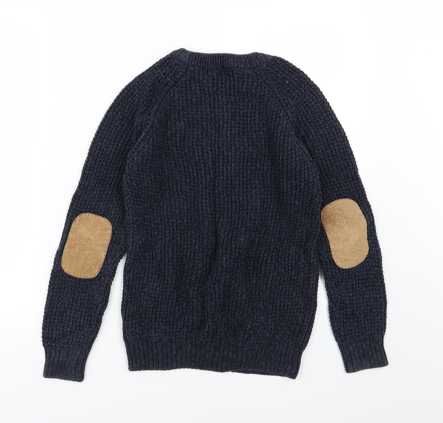 NEXT Boys Blue  Knit Pullover Jumper Size 11 Years