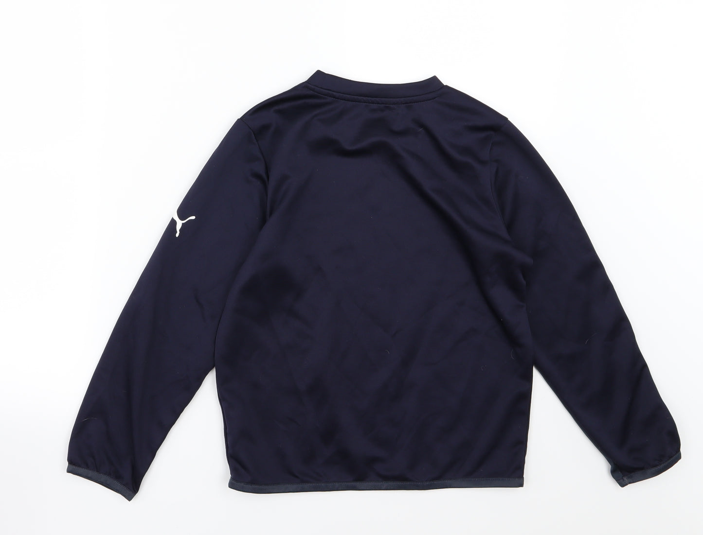 PUMA Boys Blue   Pullover Sweatshirt Size 10 Years