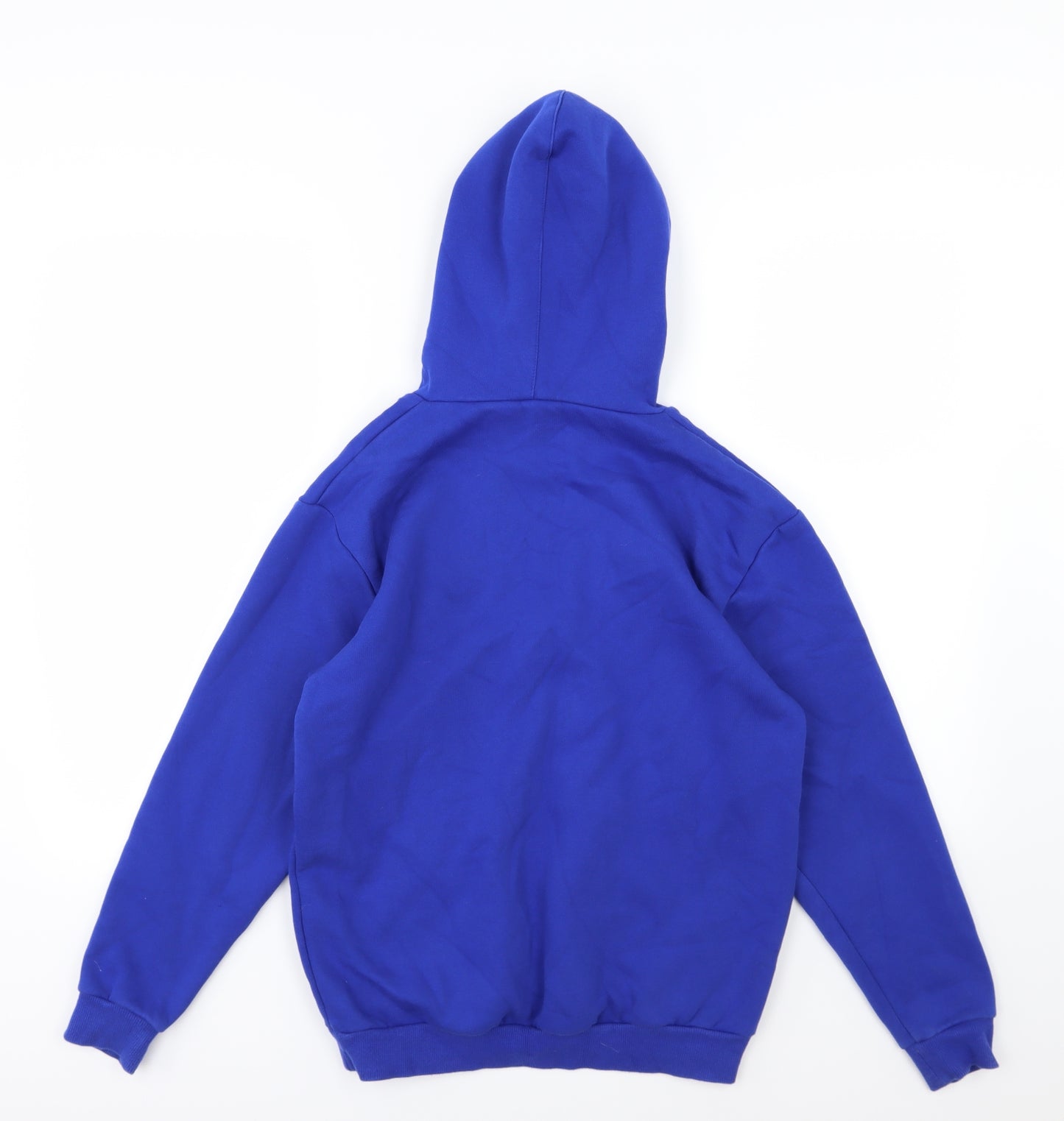 FILA Boys Blue  Jersey Pullover Hoodie Size L  - Oldham Athletic