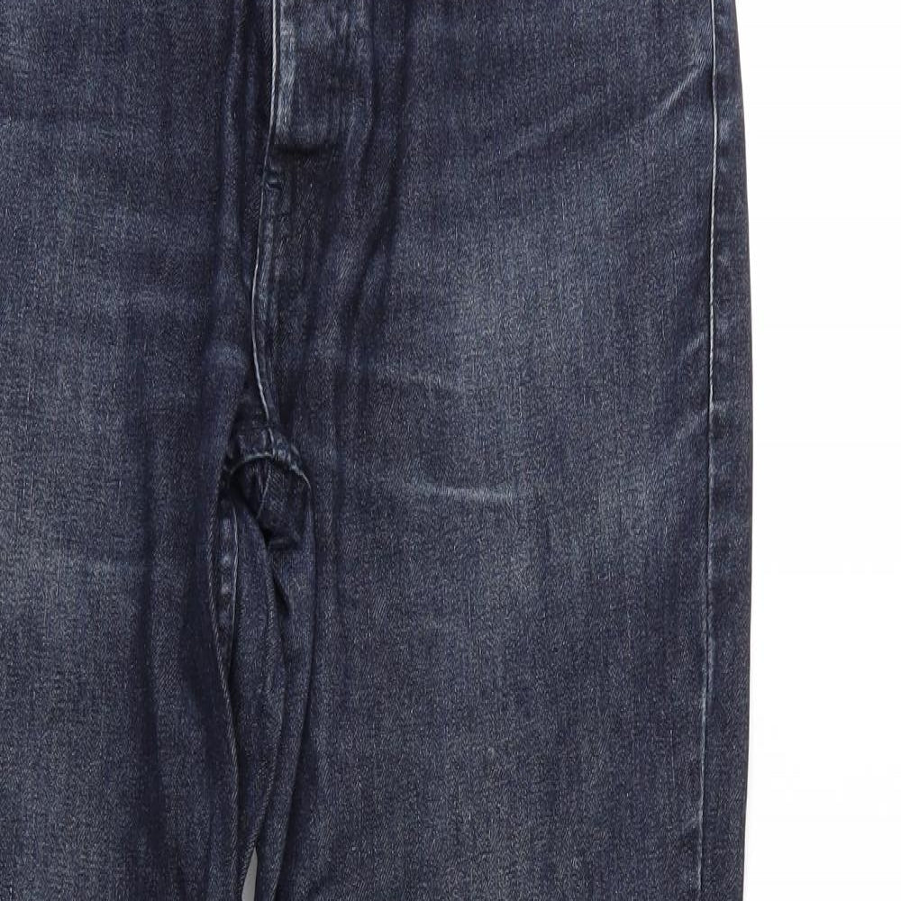 NEXT Mens Blue  Denim Straight Jeans Size 32 L31 in