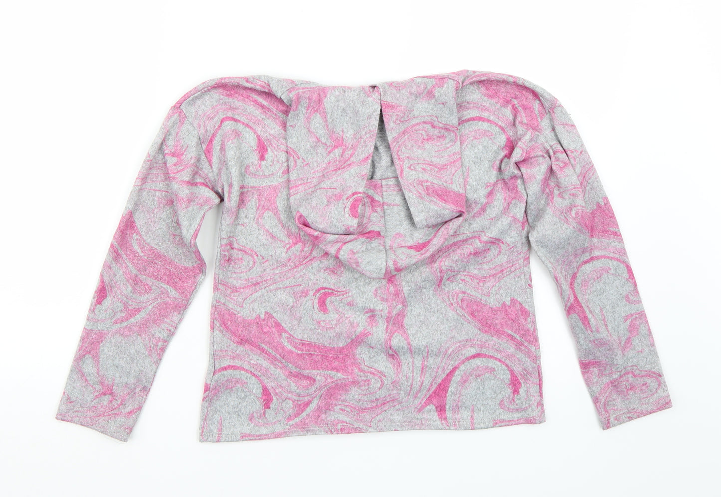 Matalan Girls Pink   Pullover Hoodie Size 9 Years