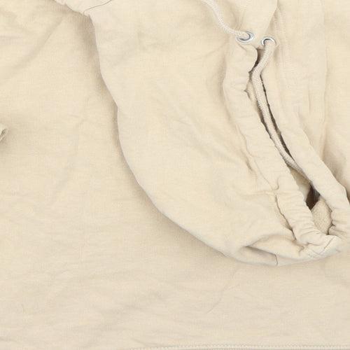 H&M Womens Beige   Pullover Hoodie Size M