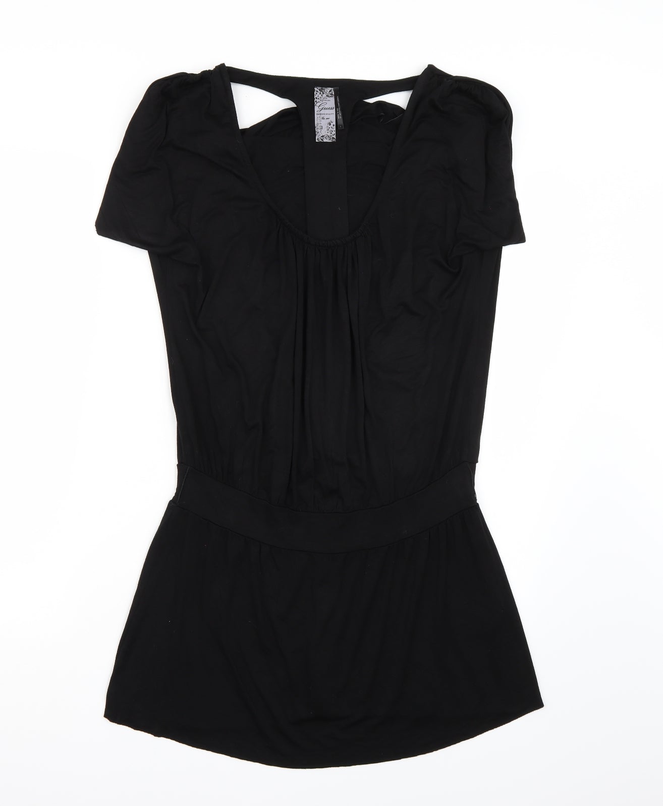 GUESS Womens Black   A-Line  Size L