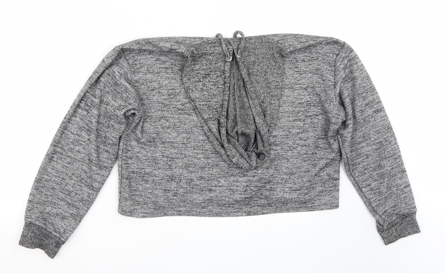 Primark Womens Grey   Pullover Hoodie Size L