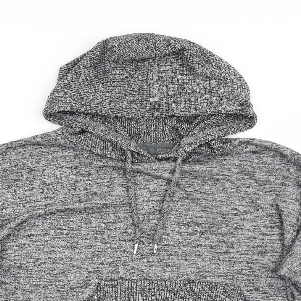 Primark Womens Grey   Pullover Hoodie Size L