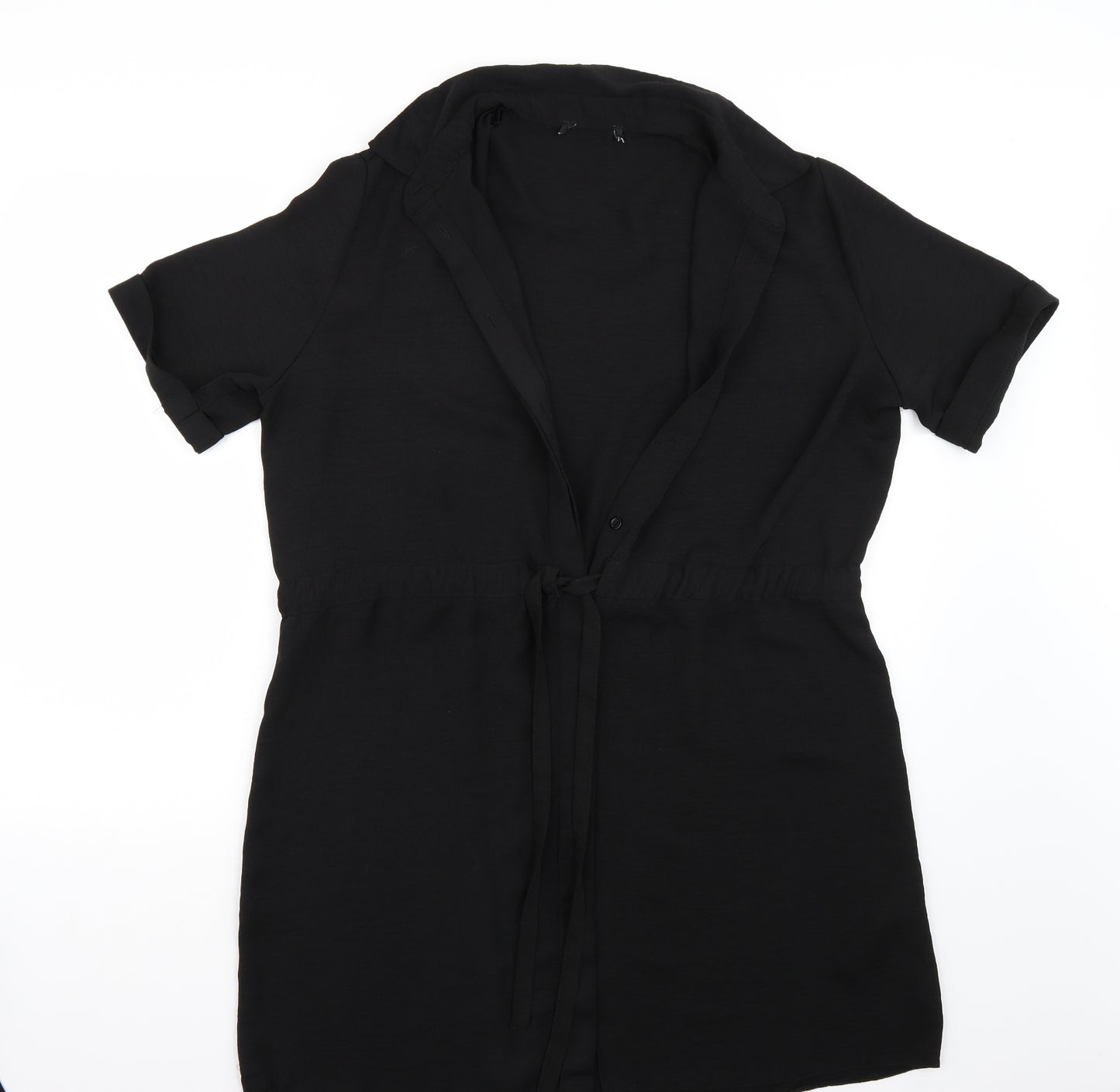 newlook Womens Black  Rayon A-Line  Size 14