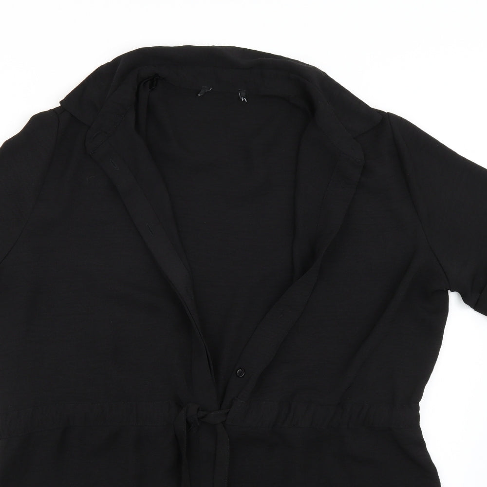 newlook Womens Black  Rayon A-Line  Size 14