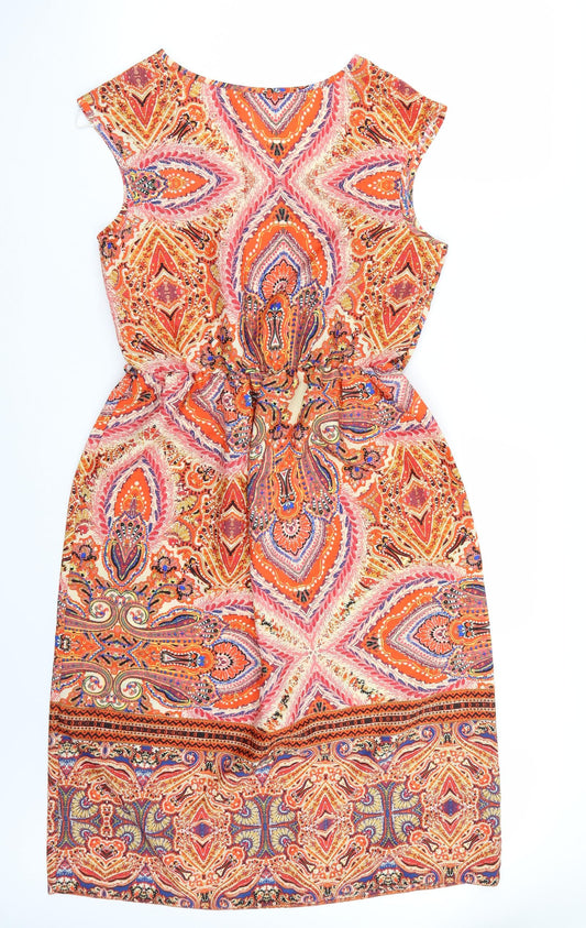 Primark Womens Orange   A-Line  Size 12