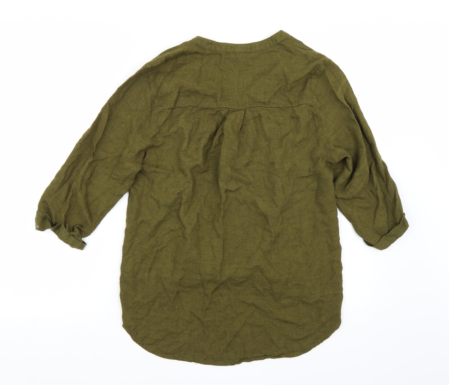 Riverisland Womens Green   Basic T-Shirt Size 12