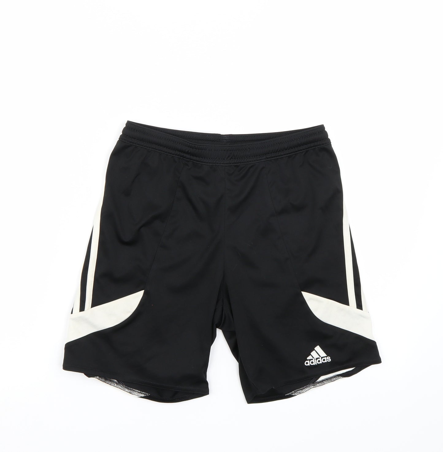 adidas Boys Black   Sweat Shorts Size L