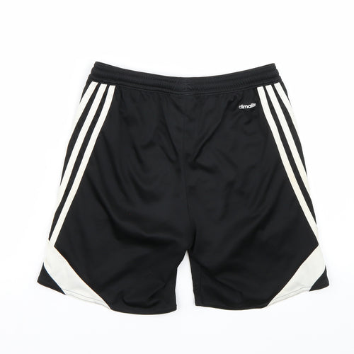 adidas Boys Black   Sweat Shorts Size L