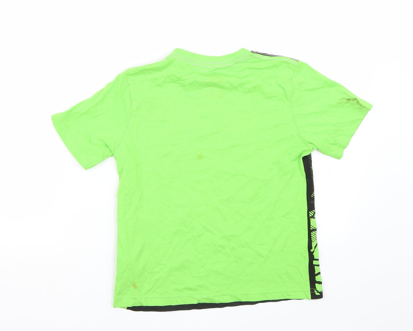 No fear  Boys Green   Basic T-Shirt Size 7-8 Years