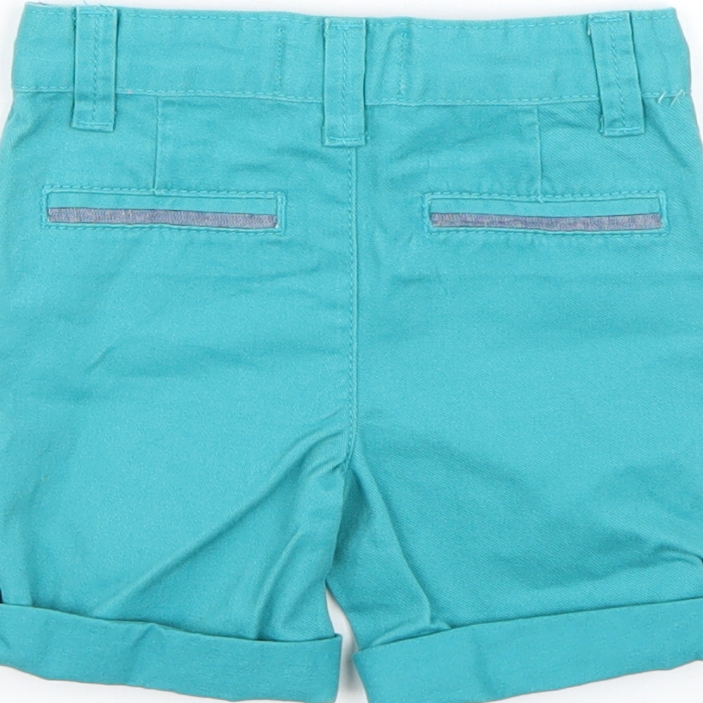 Denim & Co. Boys Blue   Cropped Trousers Size 6-9 Months