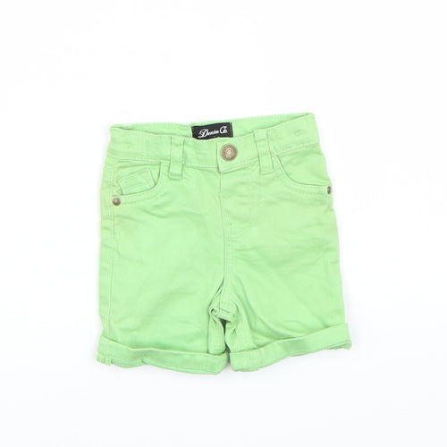 Denim & Co. Baby Green   Cropped Trousers Size 6-9 Months