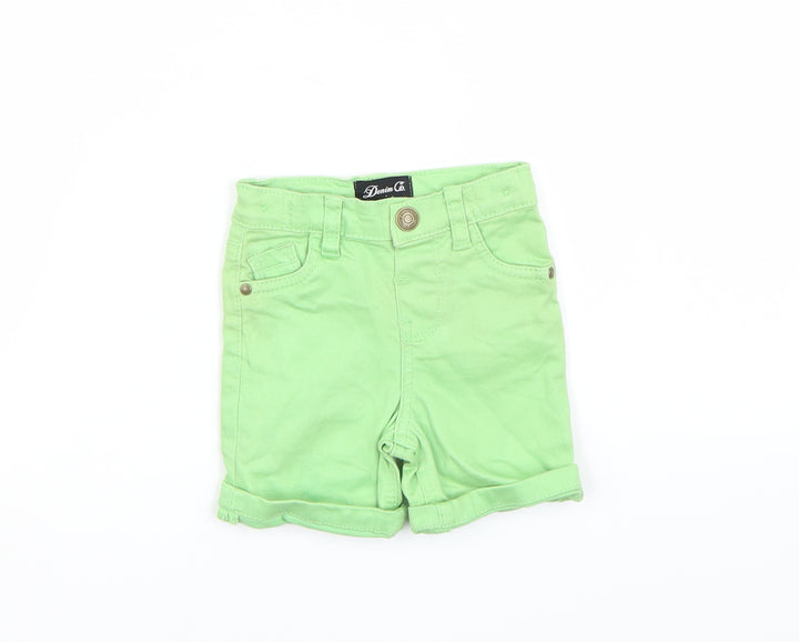 Denim & Co. Baby Green   Cropped Trousers Size 6-9 Months