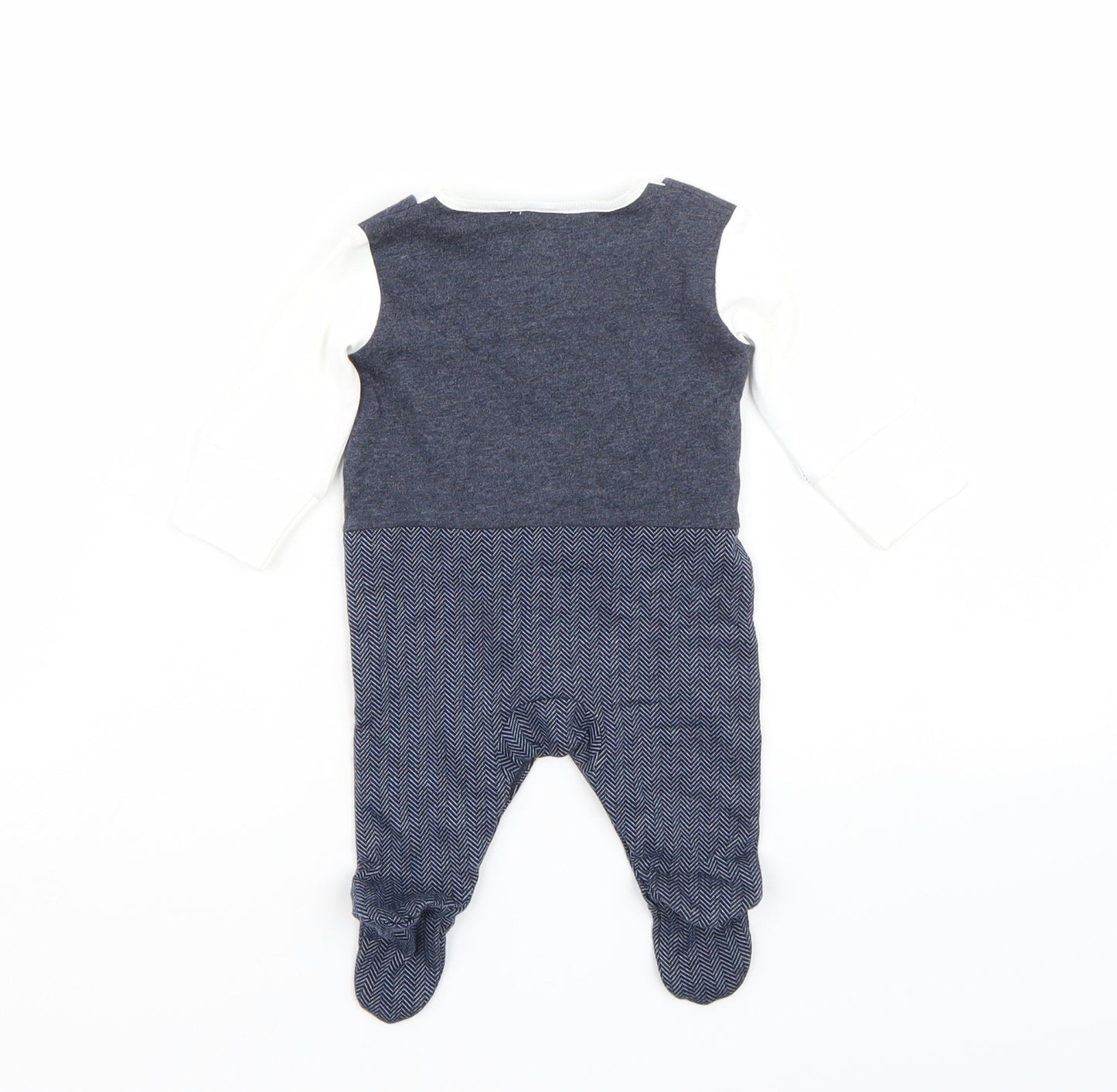 NEXT Boys Blue   Babygrow One-Piece Size Newborn