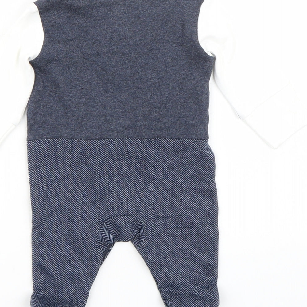 NEXT Boys Blue   Babygrow One-Piece Size Newborn