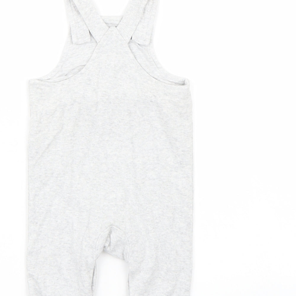 Marks and Spencer Baby Grey   Babygrow One-Piece Size 3-6 Months