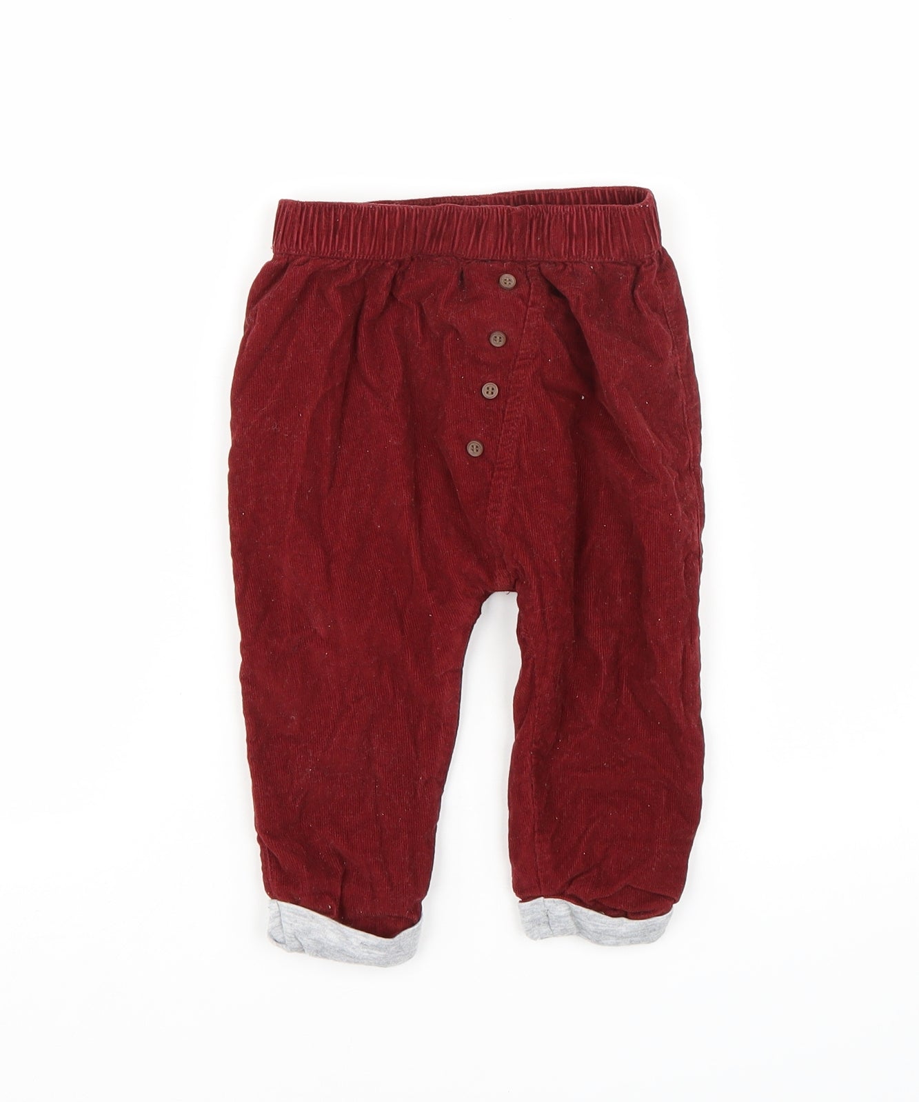 Nutmeg Boys Red   Capri Trousers Size 9-12 Months