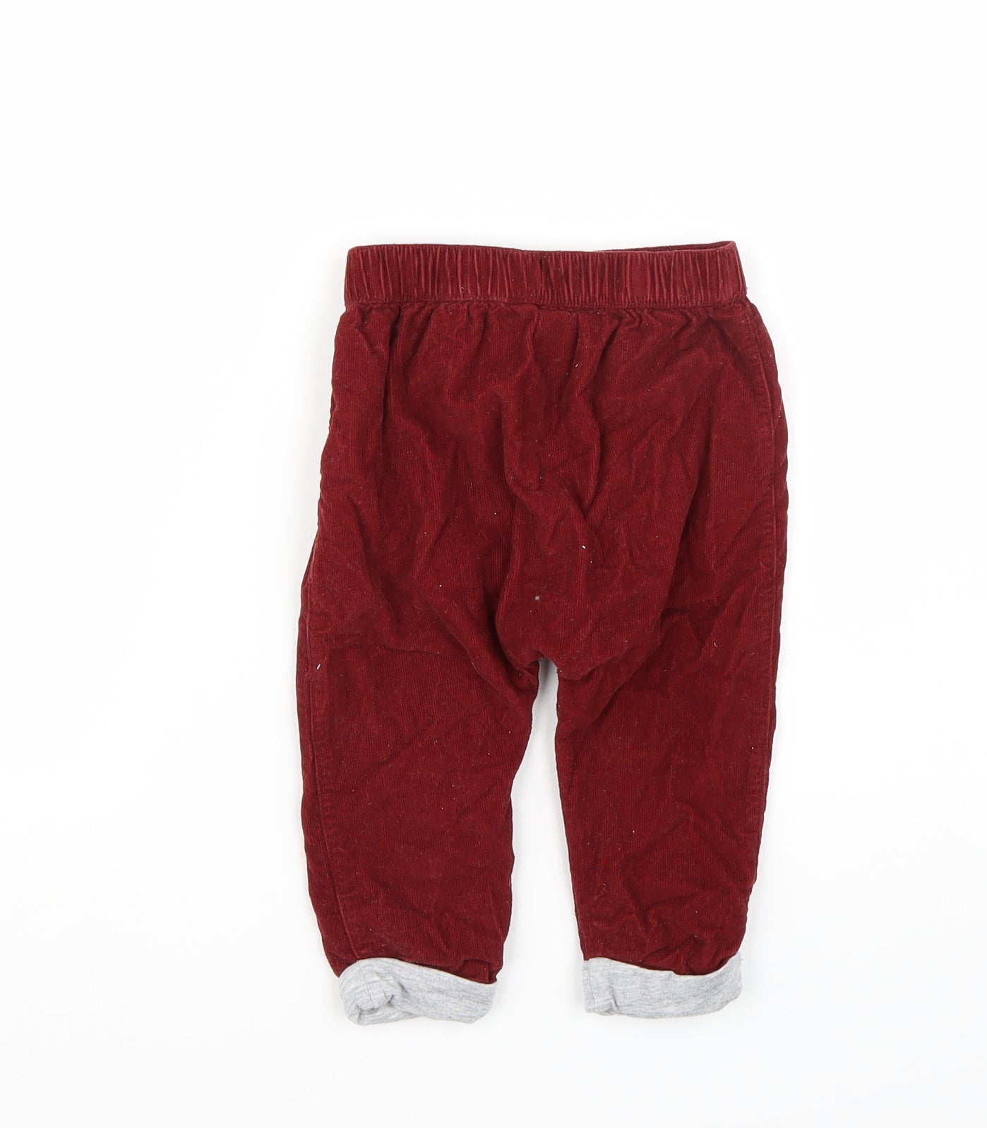 Nutmeg Boys Red   Capri Trousers Size 9-12 Months