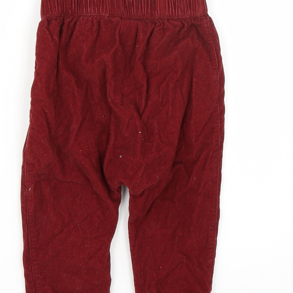 Nutmeg Boys Red   Capri Trousers Size 9-12 Months