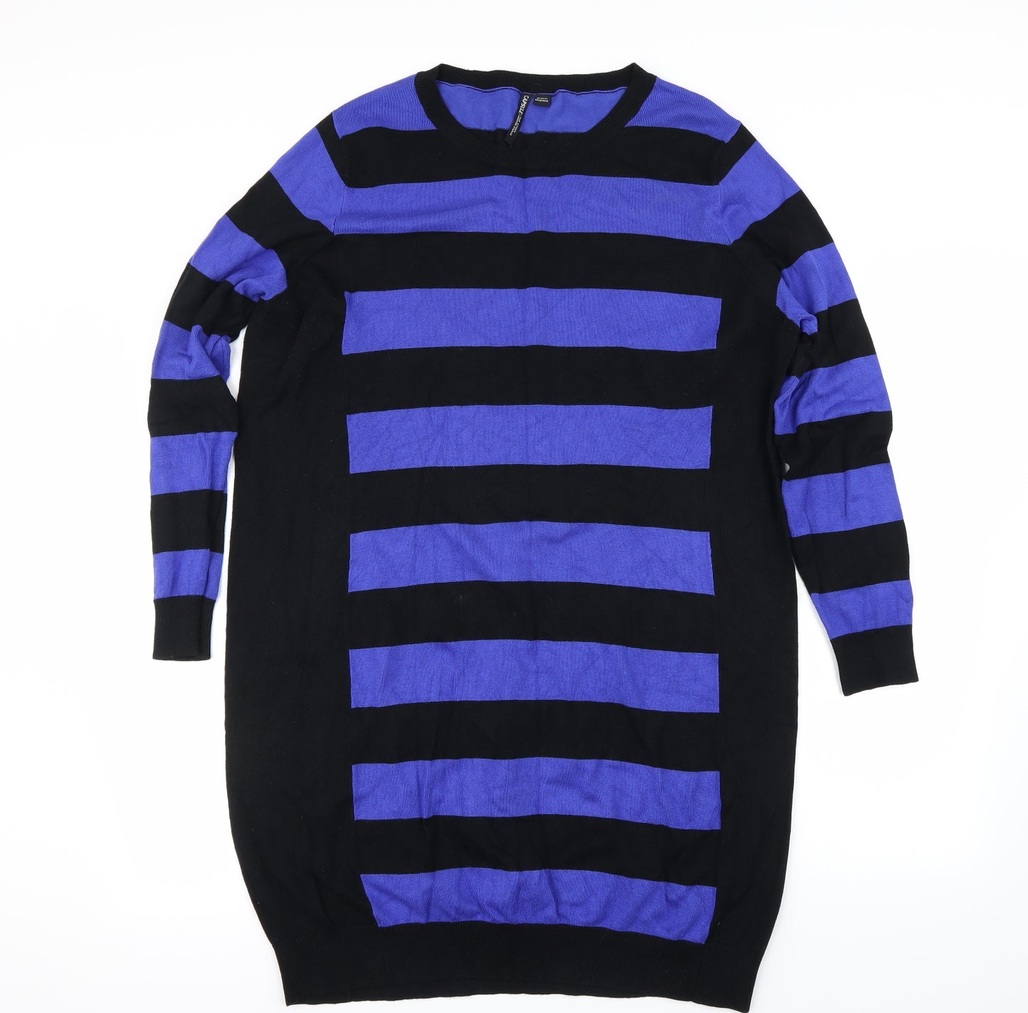 capsule  Womens Blue Striped  A-Line  Size 22