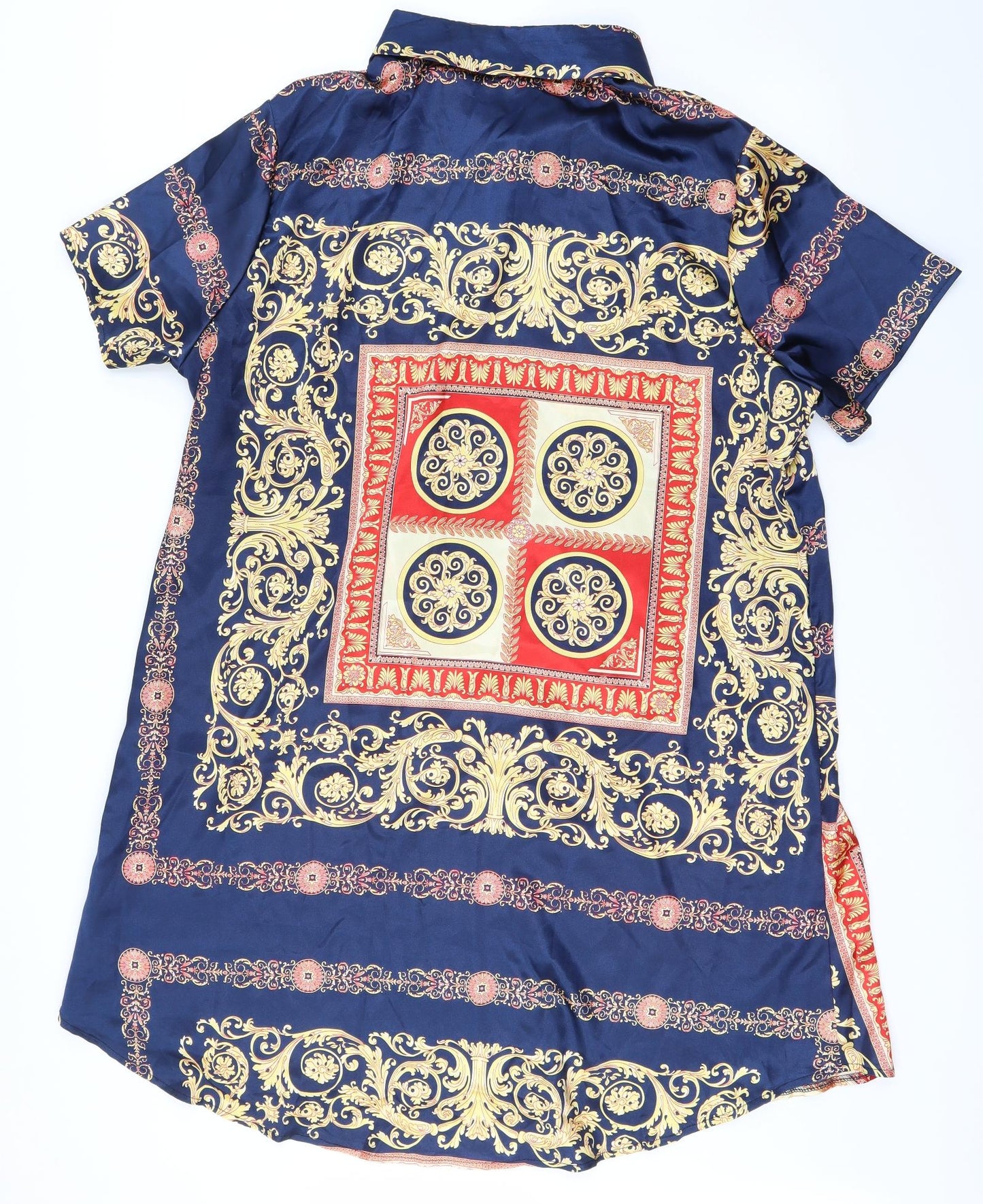 Preworn Mens Multicoloured    Button-Up Size 3XL