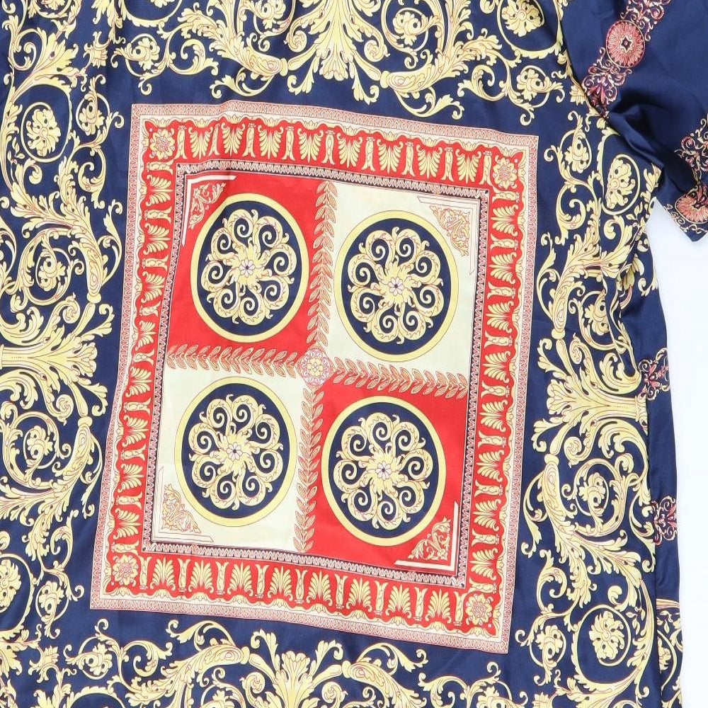 Preworn Mens Multicoloured    Button-Up Size 3XL