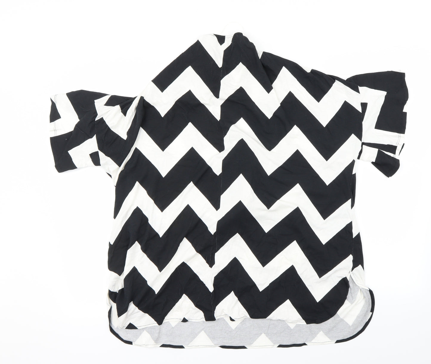 capsule  Womens Black Striped  Basic Blouse Size 22