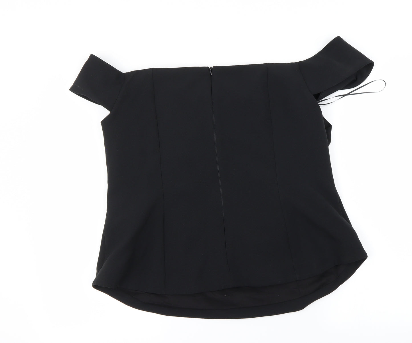 River Island Womens Black   Cropped T-Shirt Size 20