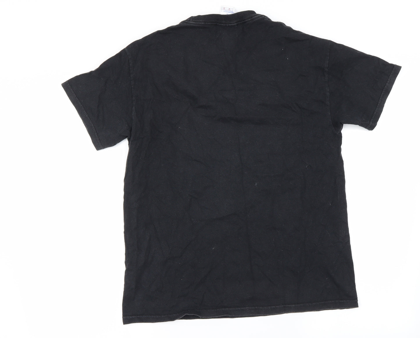 Preworn Mens Black    T-Shirt Size M