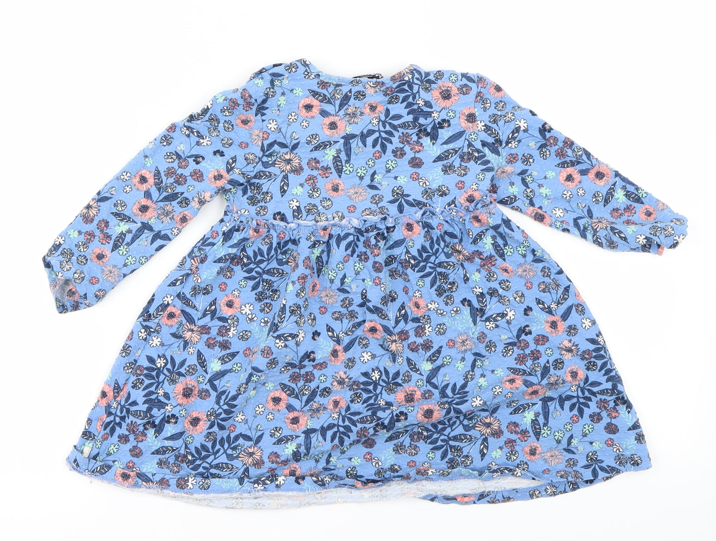 Maine  Blue   A-Line  Size 18-24 Months