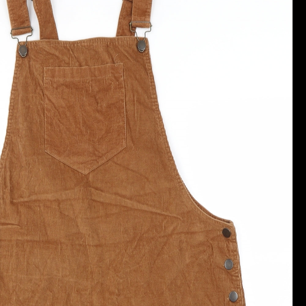George Womens Brown   Dungaree One-Piece Size 20