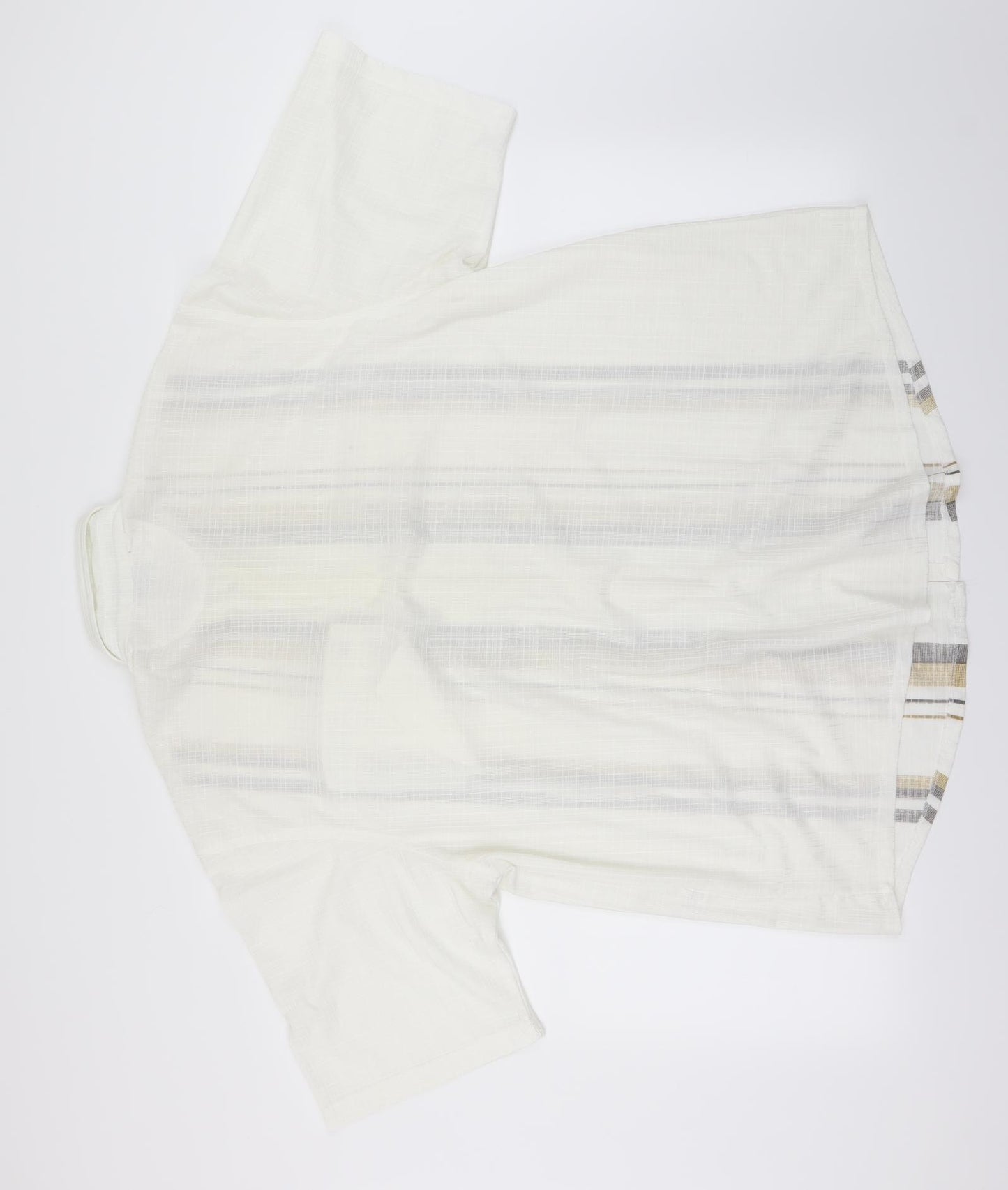 Preworn Mens White    Button-Up Size 2XL