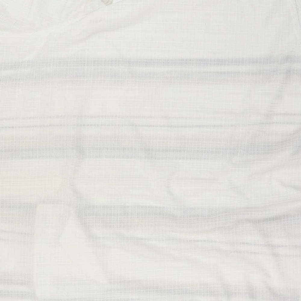 Preworn Mens White    Button-Up Size 2XL