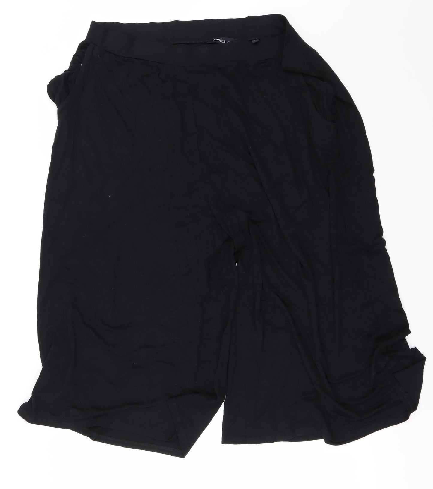 capsule Womens Black   Trousers  Size 20 L20 in