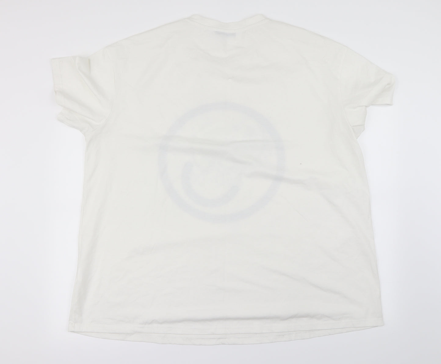 SheIn Mens White    T-Shirt Size 2XL