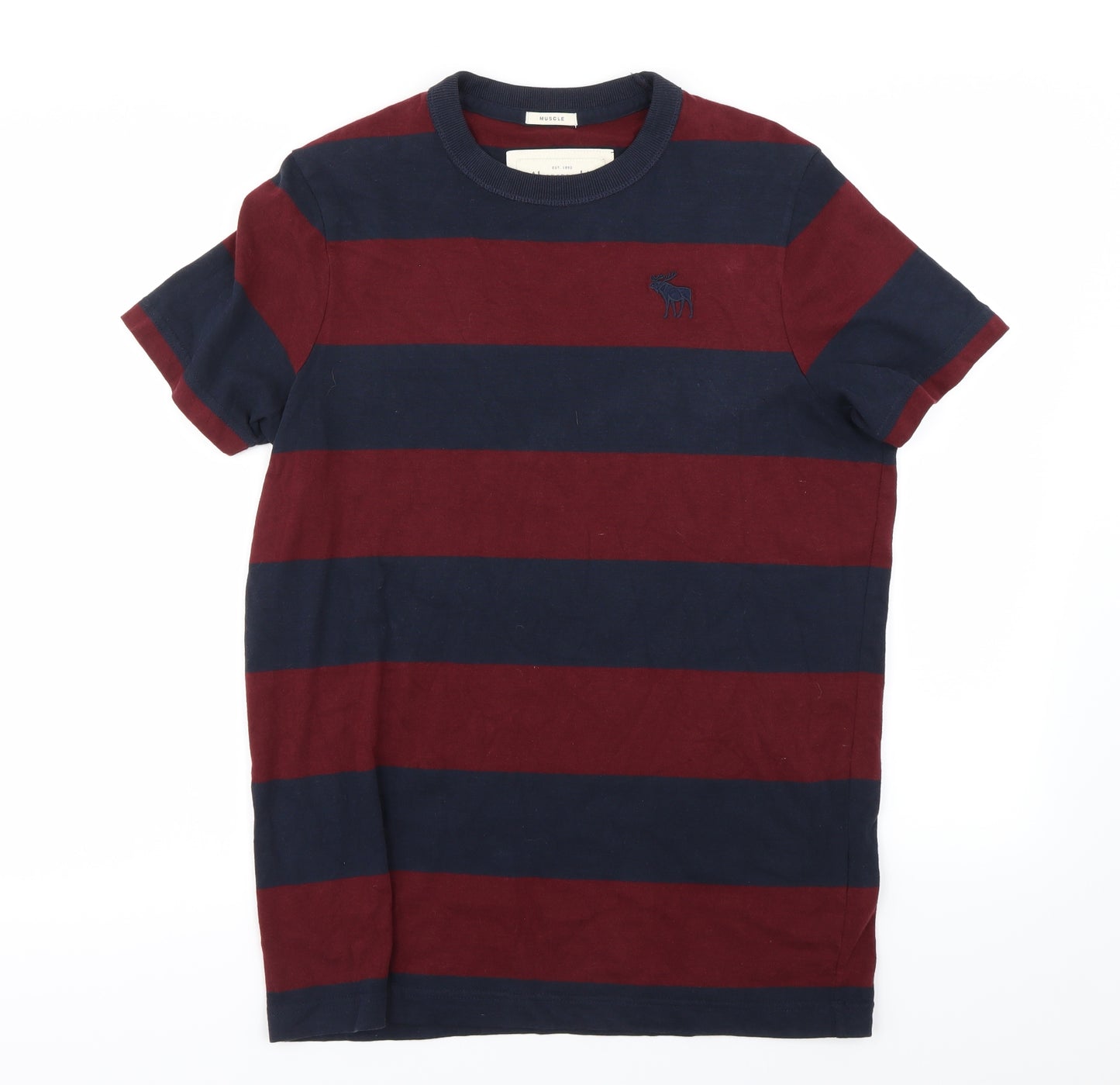 Abercrombie & Fitch Mens Red    T-Shirt Size M