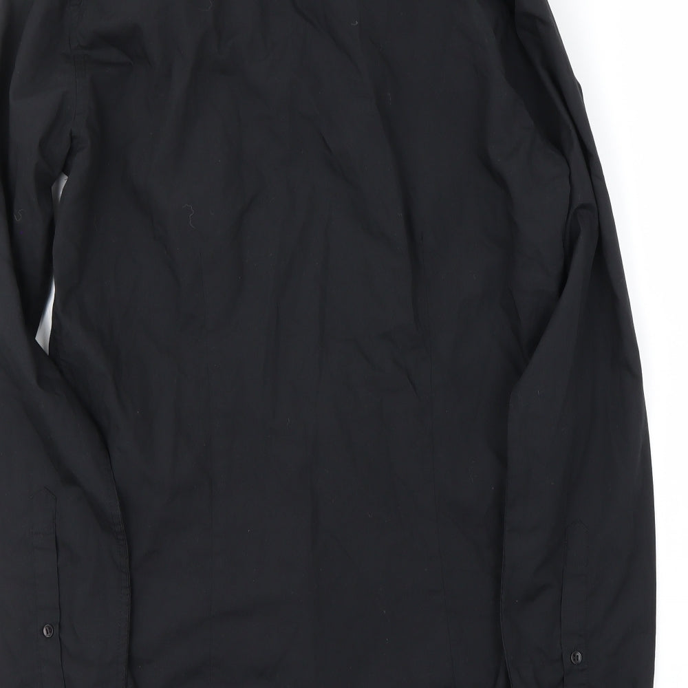 Cedar Wood State Mens Black    Button-Up Size S