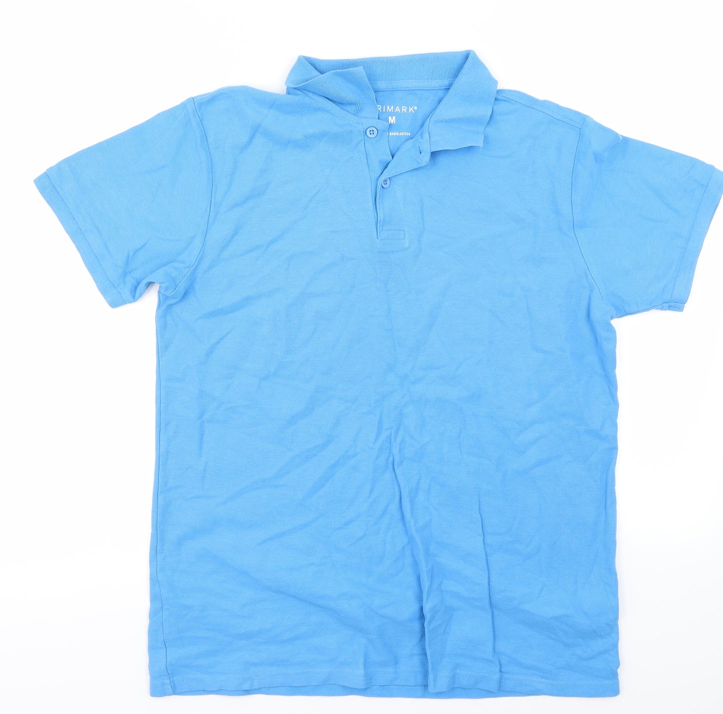 Primark Mens Blue    Polo Size M