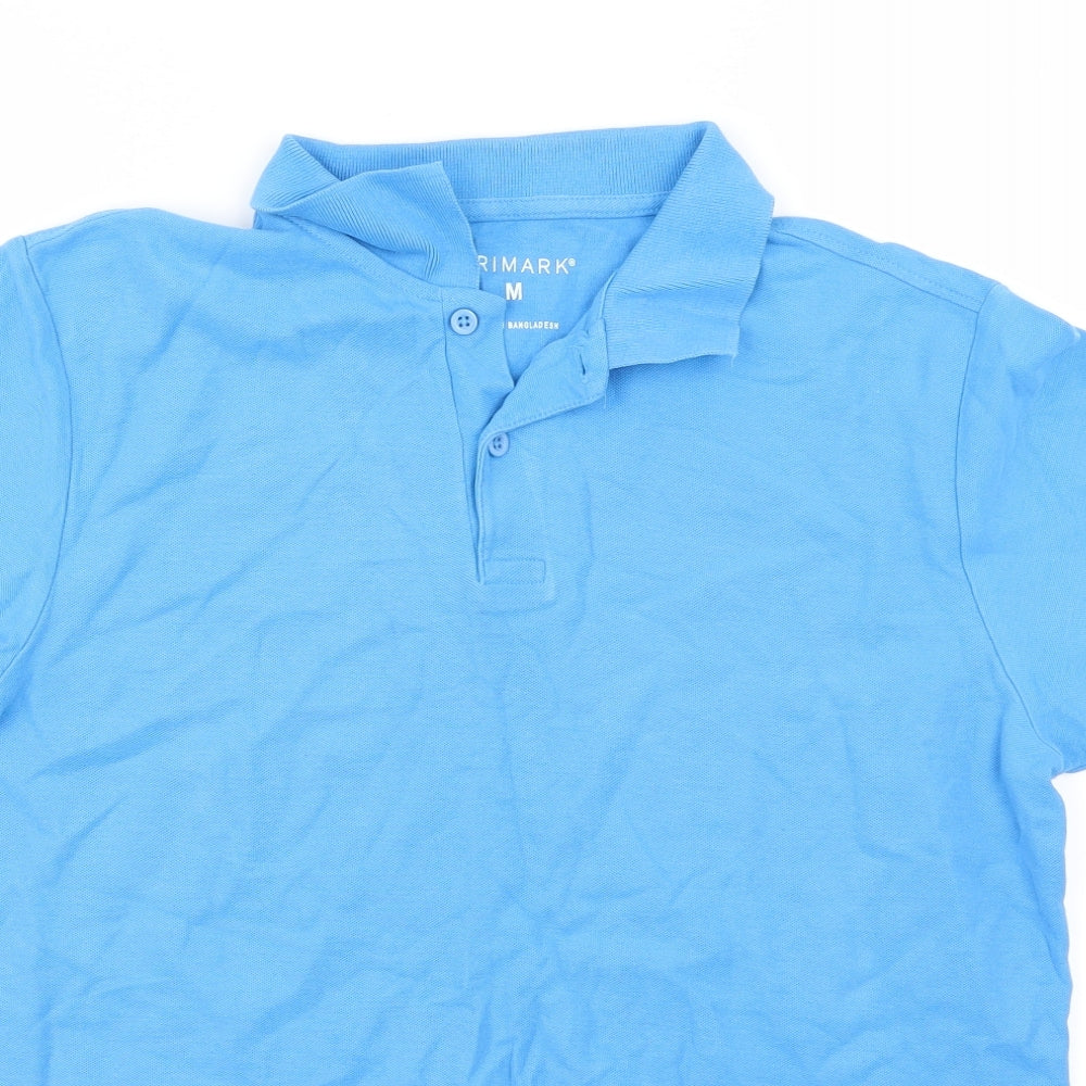 Primark Mens Blue    Polo Size M