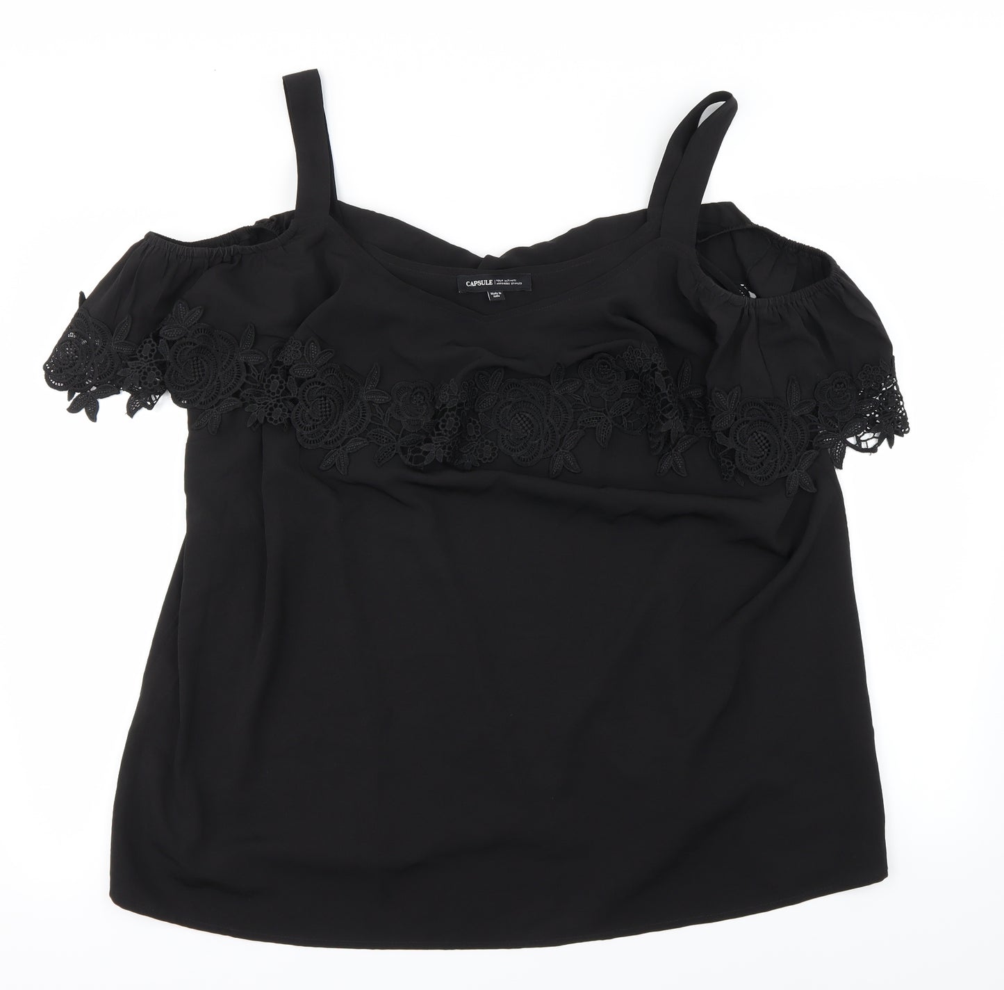 capsule Womens Black   Basic Blouse Size 20